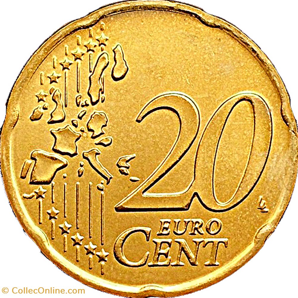 2006 - 20 cent - Portugal monnaies euros 2006 20 cent portugal