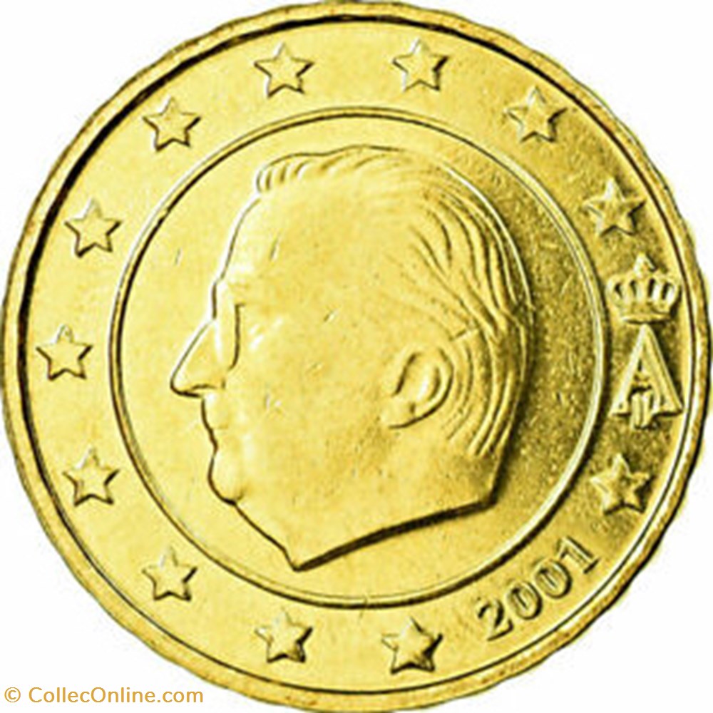 2001 - 10 cent - Belgique monnaies euros a 2001 10 cent belgique