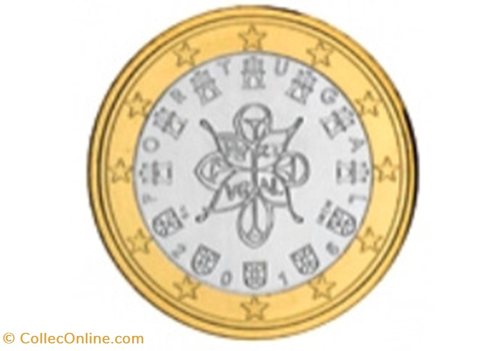 monnaies euros 2016 1 euro portugal