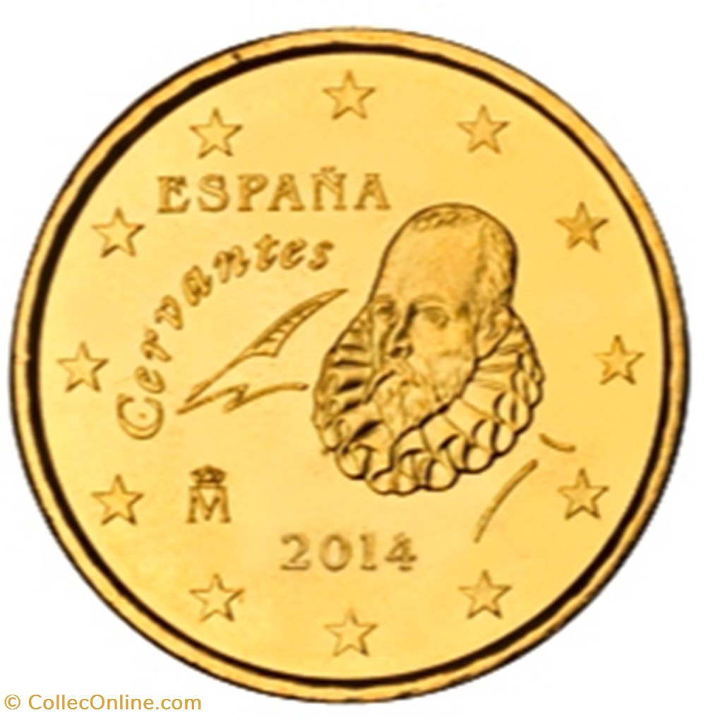 monnaies euros belgique 2014 10 cent espagne