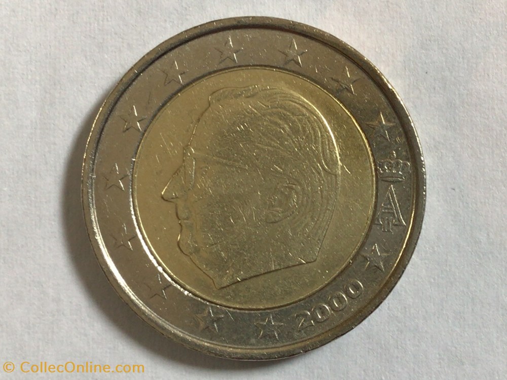 monnaies a 2000 2 euros belgique