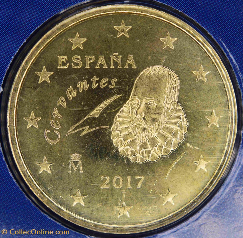 2017 - 50 cents - Espagne monnaies euros 2017 50 cents espagne