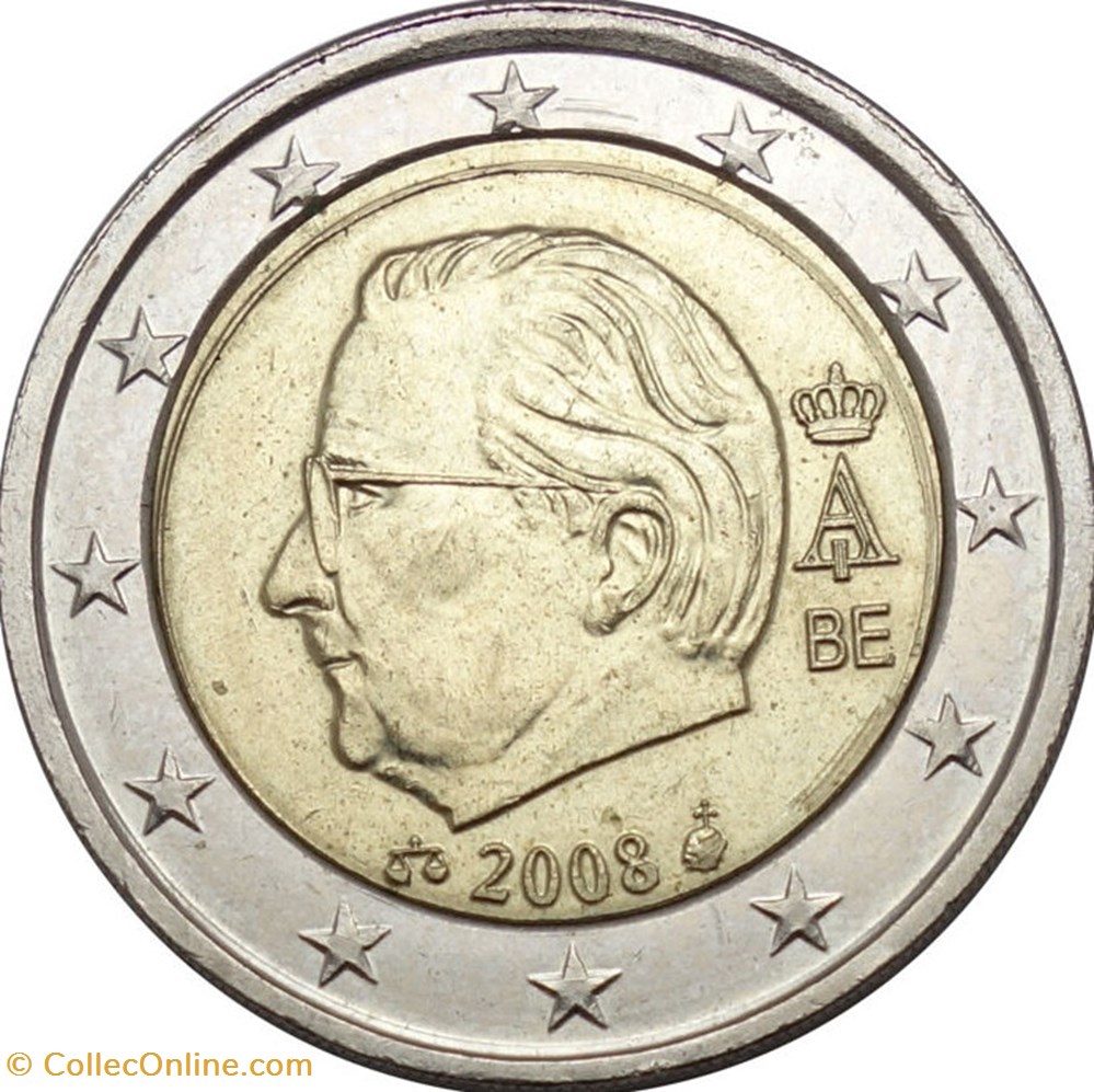 2008 - 2 euros - Belgique monnaies a 2008 2 euros belgique