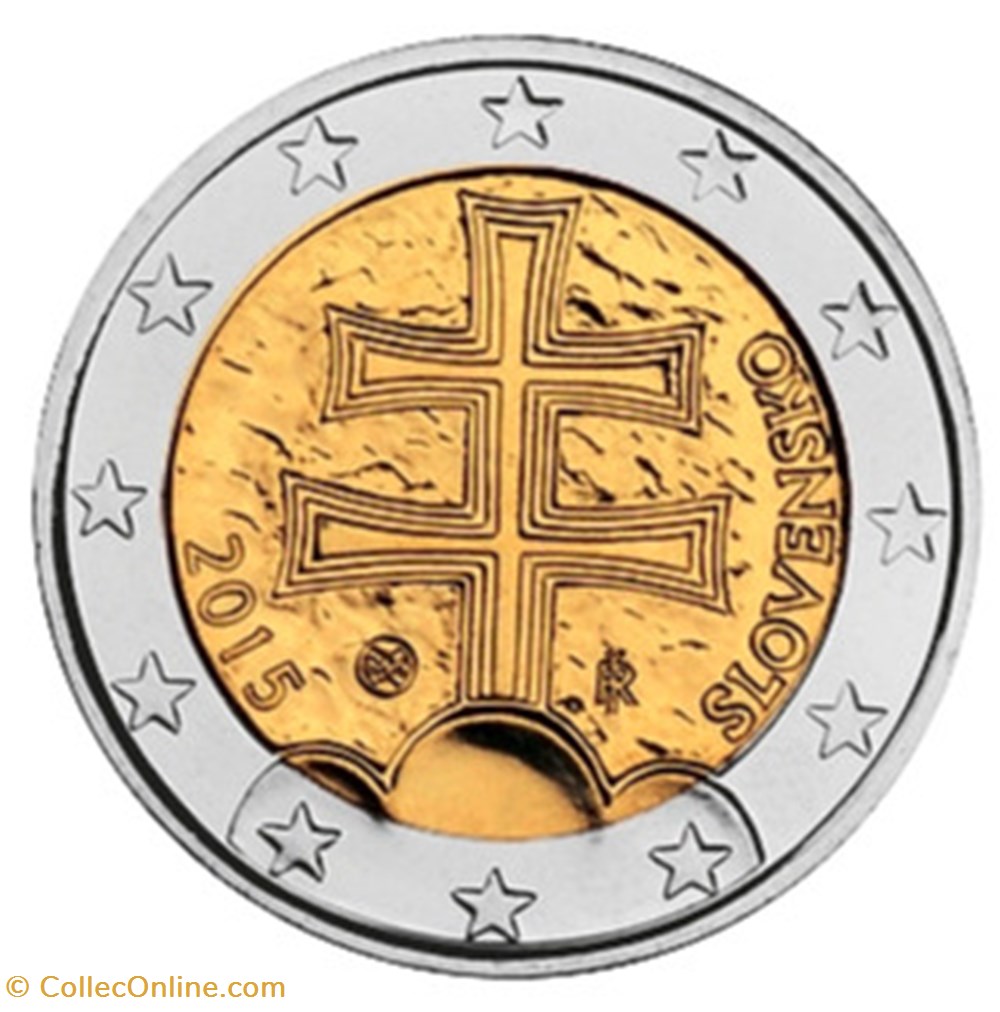 2015 - 2 euros - Slovaquie monnaies 2015 2 euros slovaquie