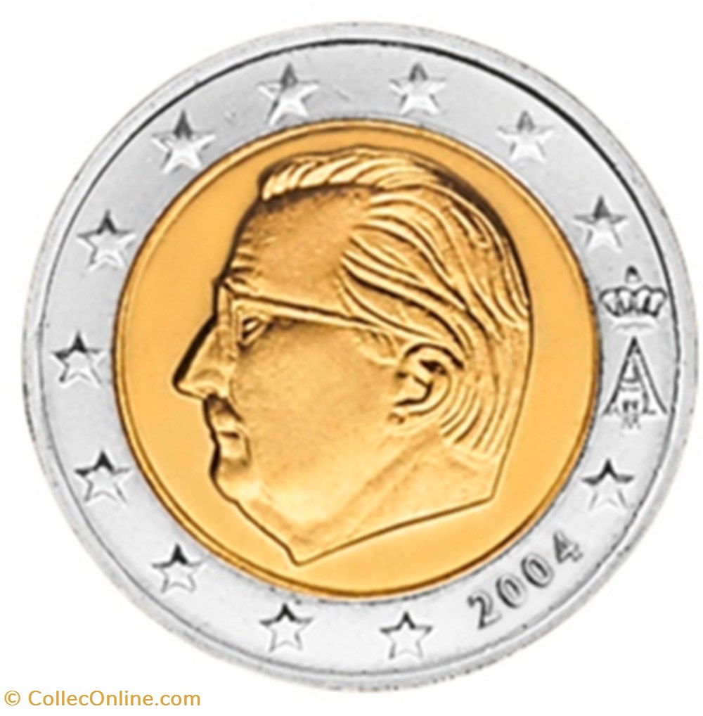 2004 - 2 euros - Belgique monnaies a 2004 2 euros belgique