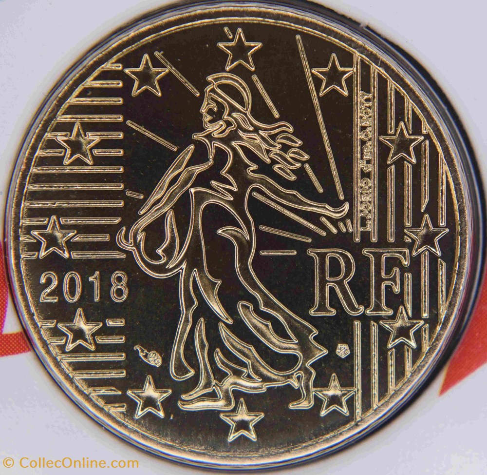 monnaies euros 2018 50 cents france