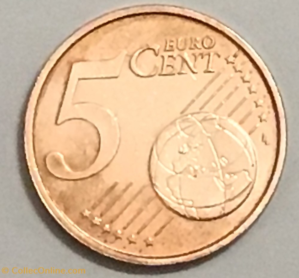 monnaies euros 1999 5 cent france