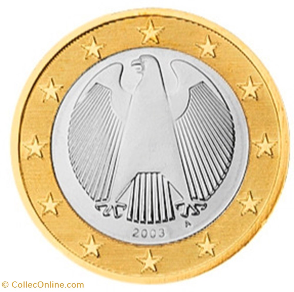 monnaies euros 2003 1 euro a allemagne