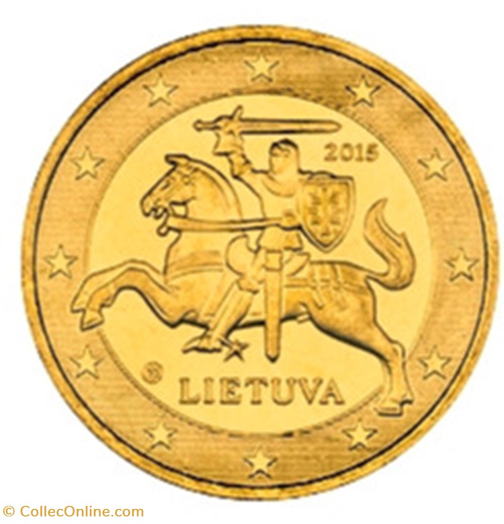 2015 - 10 cent - Lituanie monnaies euros 2015 10 cent lituanie
