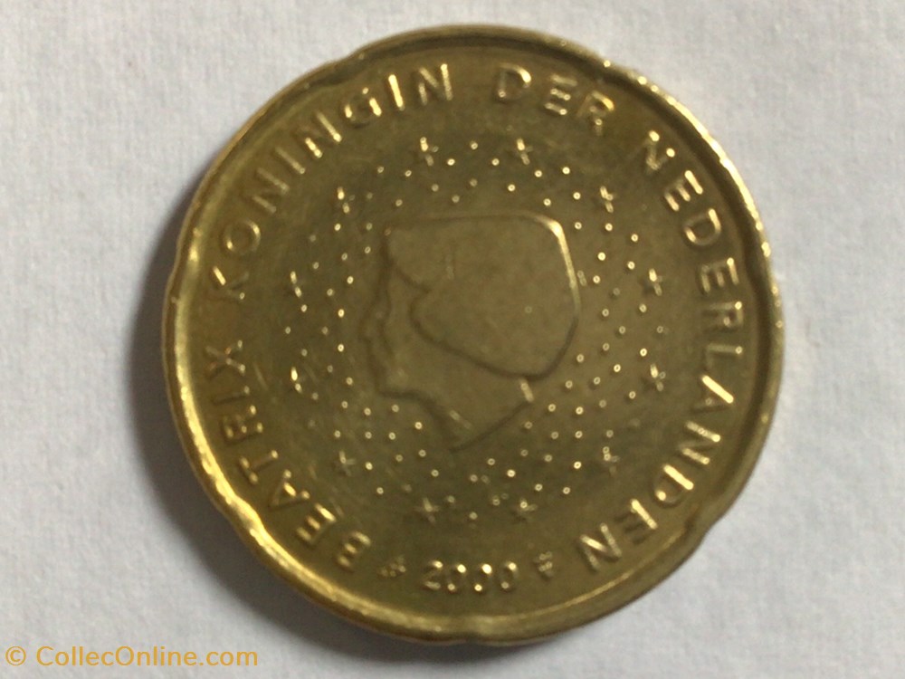 2000 - 20 cents - Pays-Bas monnaies euros 2000 20 cents pays bas