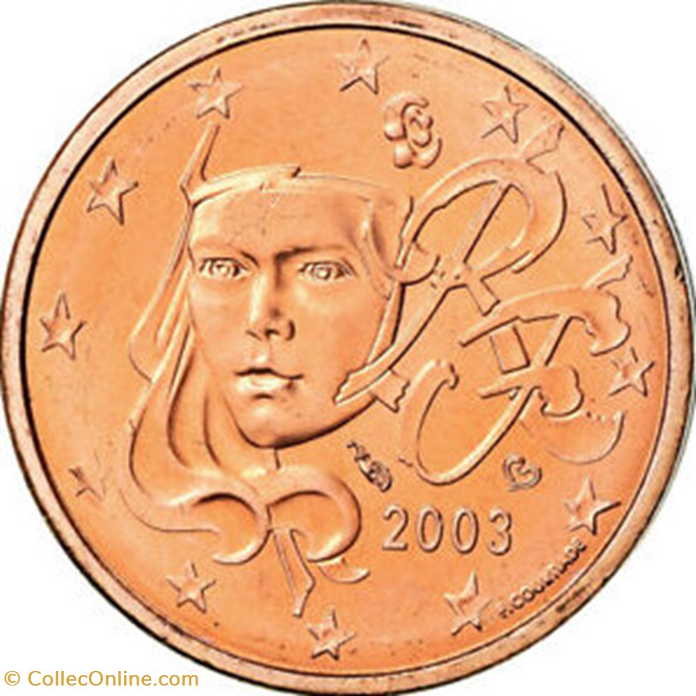 2003 - 2 cent - France monnaies euros 2003 2 cent france