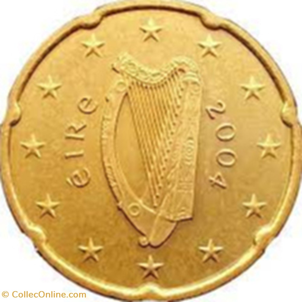 2008 - 20 cents - Irlande monnaies euros 2008 20 cents irlande
