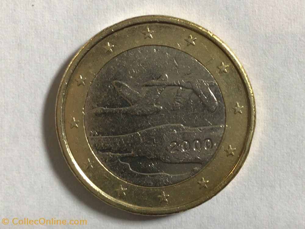 2000 - 1 euro - Finlande monnaies euros 2000 1 euro finlande