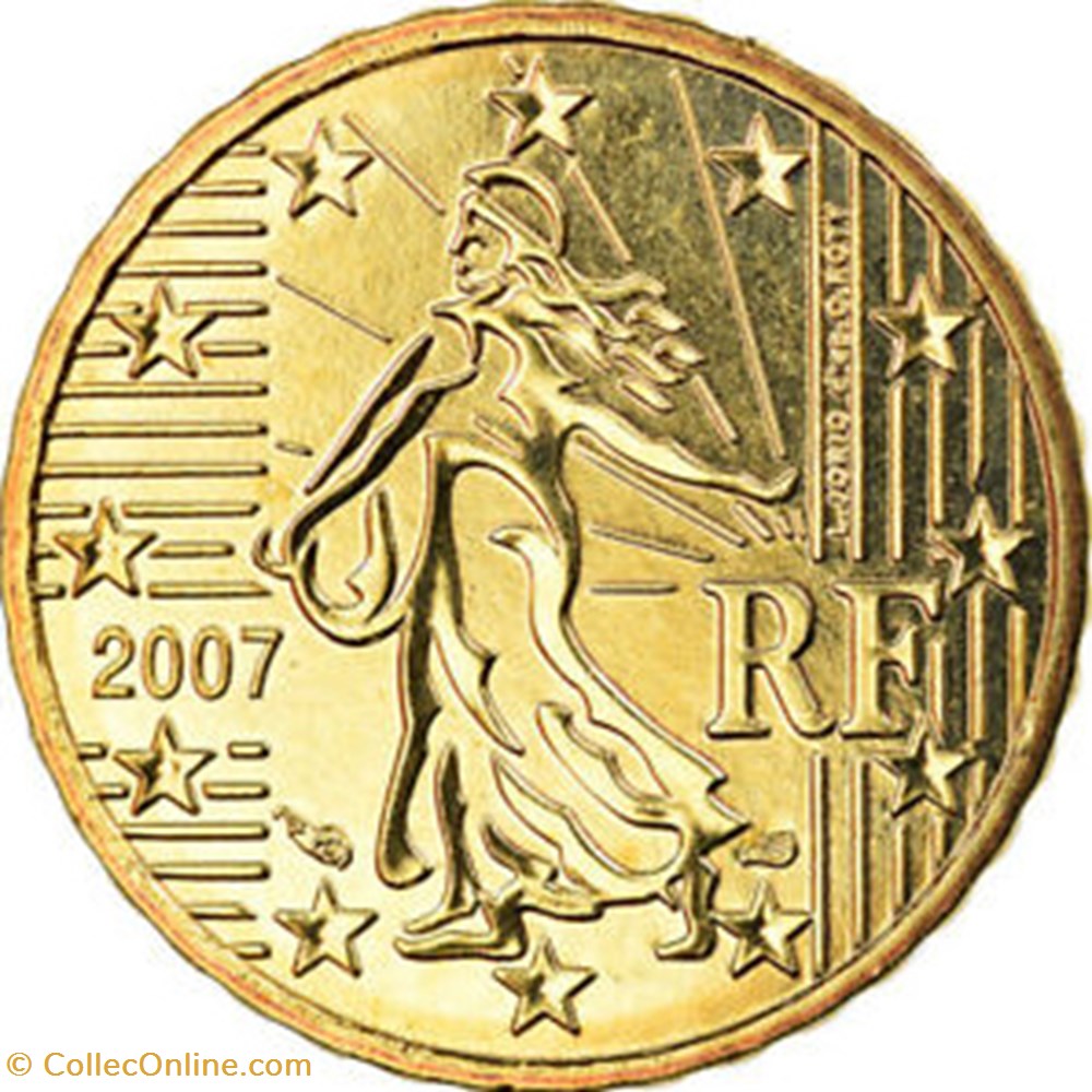 2007 - 10 cent - France monnaies euros 2007 10 cent france
