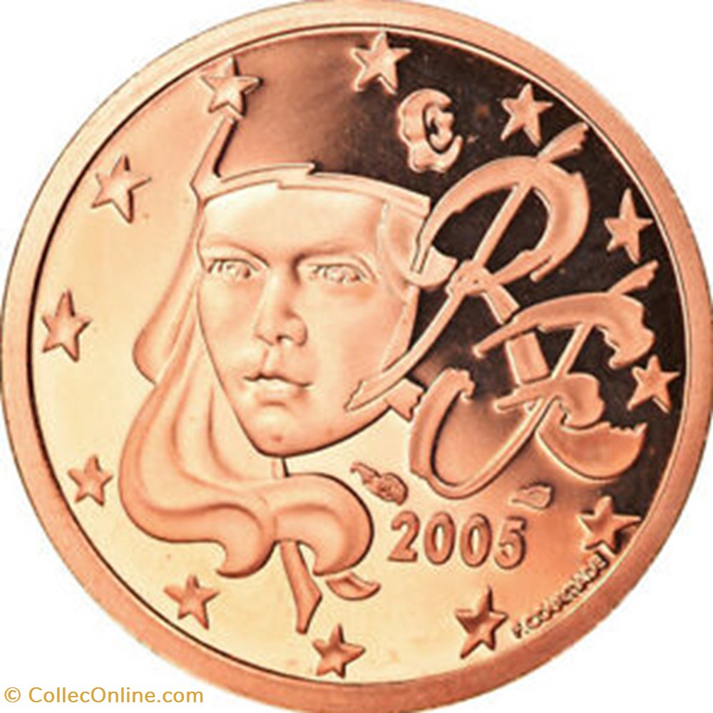2005 - 2 cent - France monnaies euros 2005 2 cent france
