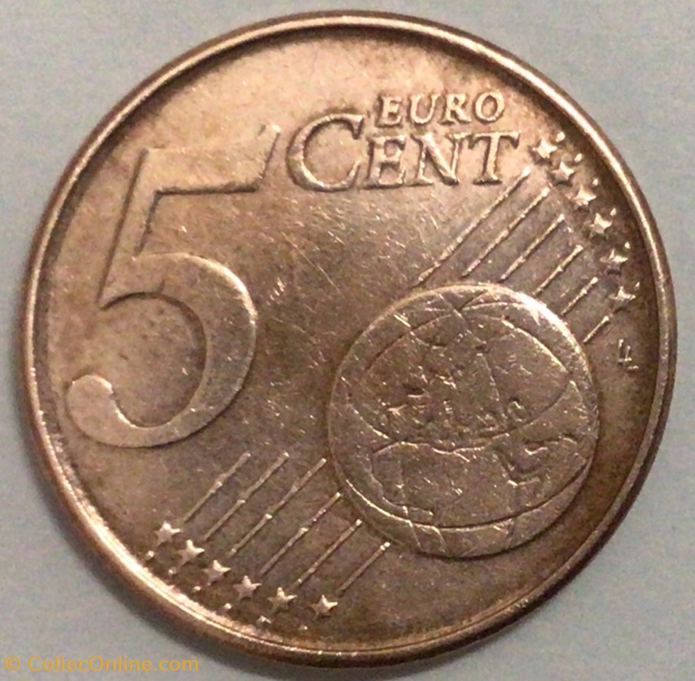 2011 - 5 cents - Chypre monnaies euros a 2011 5 cents chypre