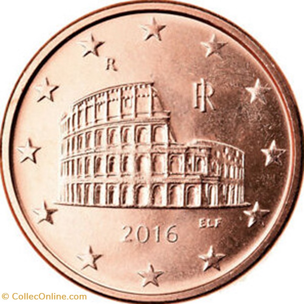 2016 - 5 cents - Italie monnaies euros 2016 5 cents italie