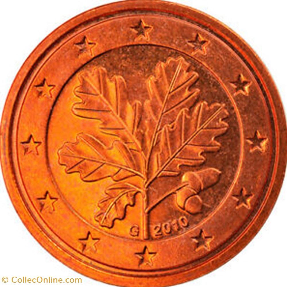 2010 - 2 Cent G - Allemagne monnaies euros 2010 2 cent g allemagne