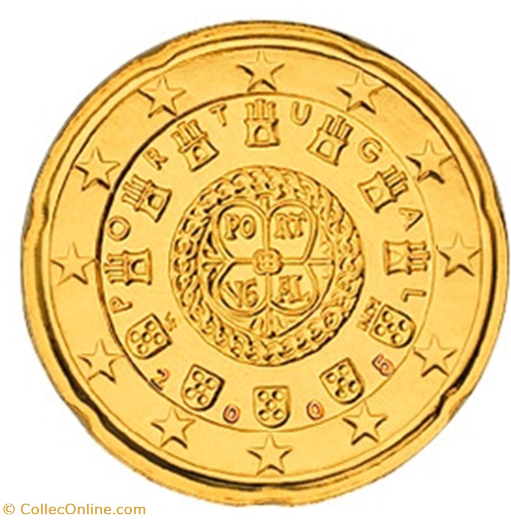 2005 - 20 cent - Portugal monnaies euros 2005 20 cent portugal