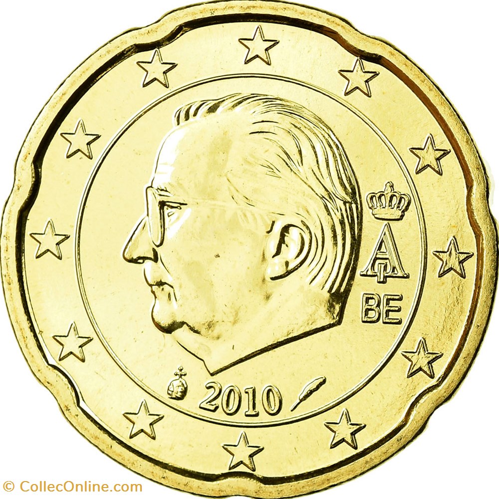 2010 - 20 cent - Belgique monnaies euros a 2010 20 cent belgique