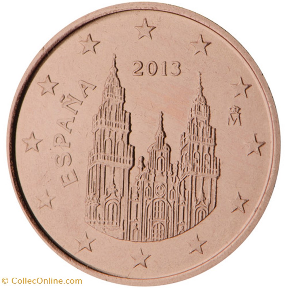 2013 - 1 cent - Espagne monnaies euros 2013 1 cent espagne