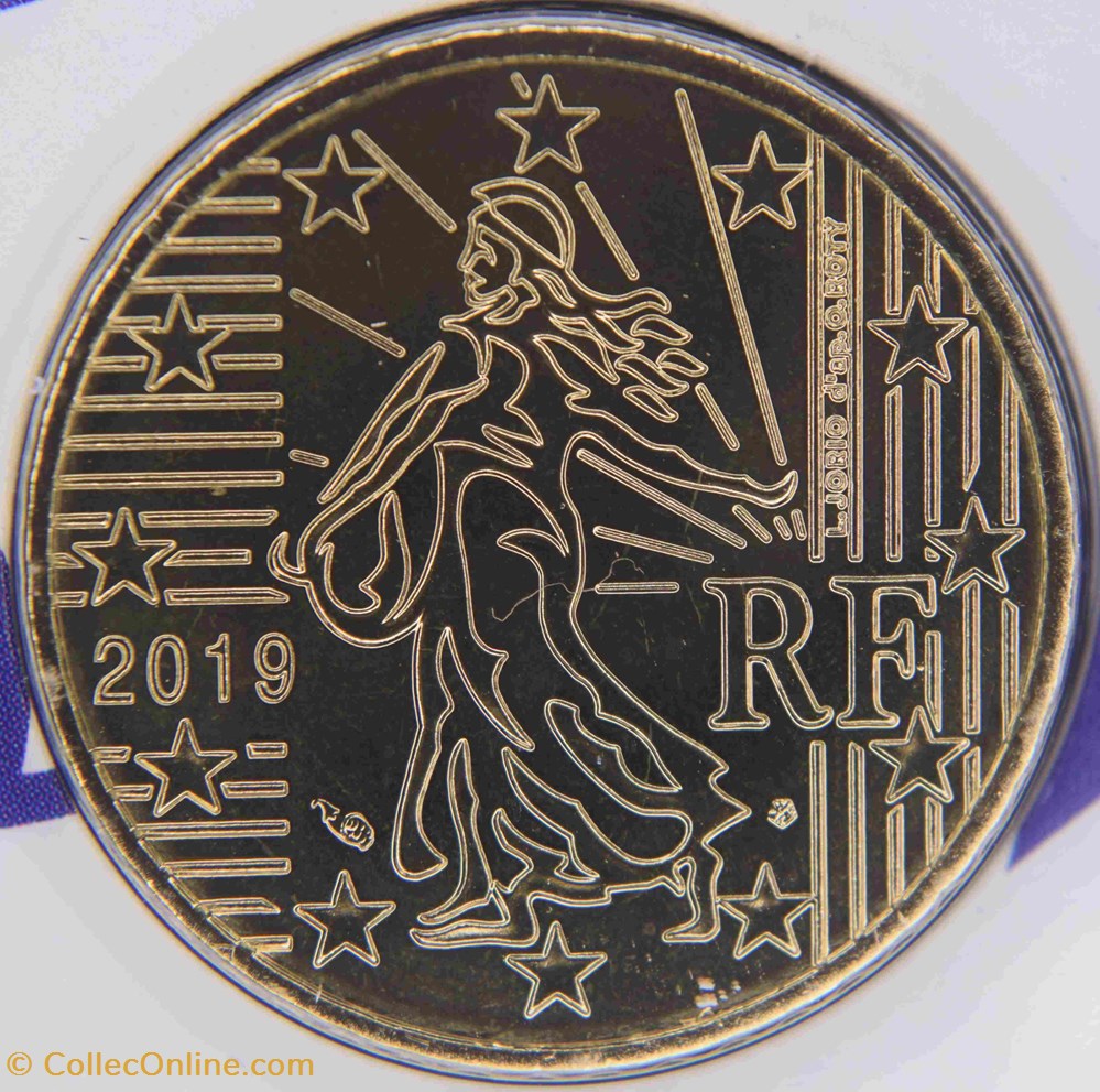 monnaies euros 2019 50 cents france