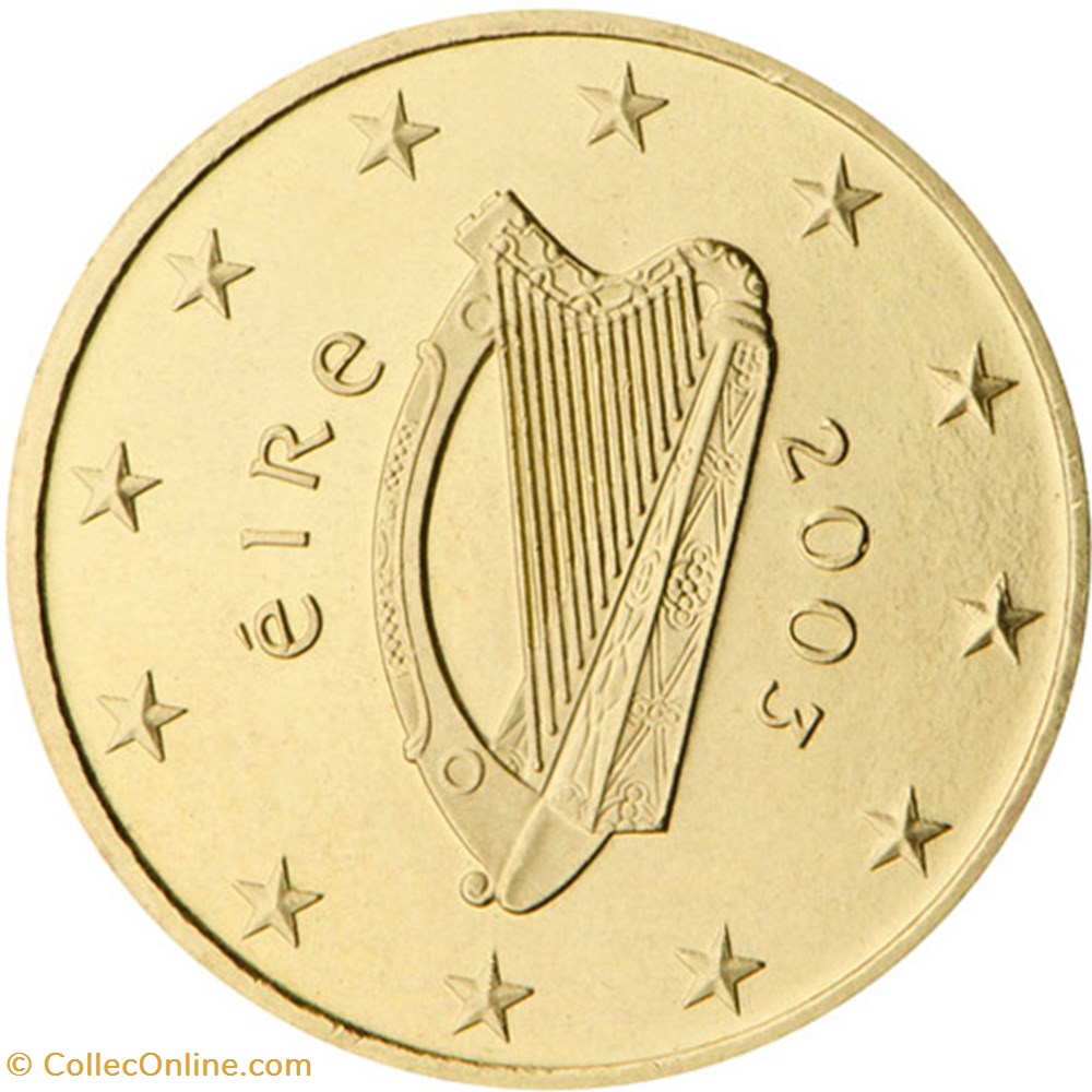 2003 - 50 cents - Irlande monnaies euros 2003 50 cents irlande