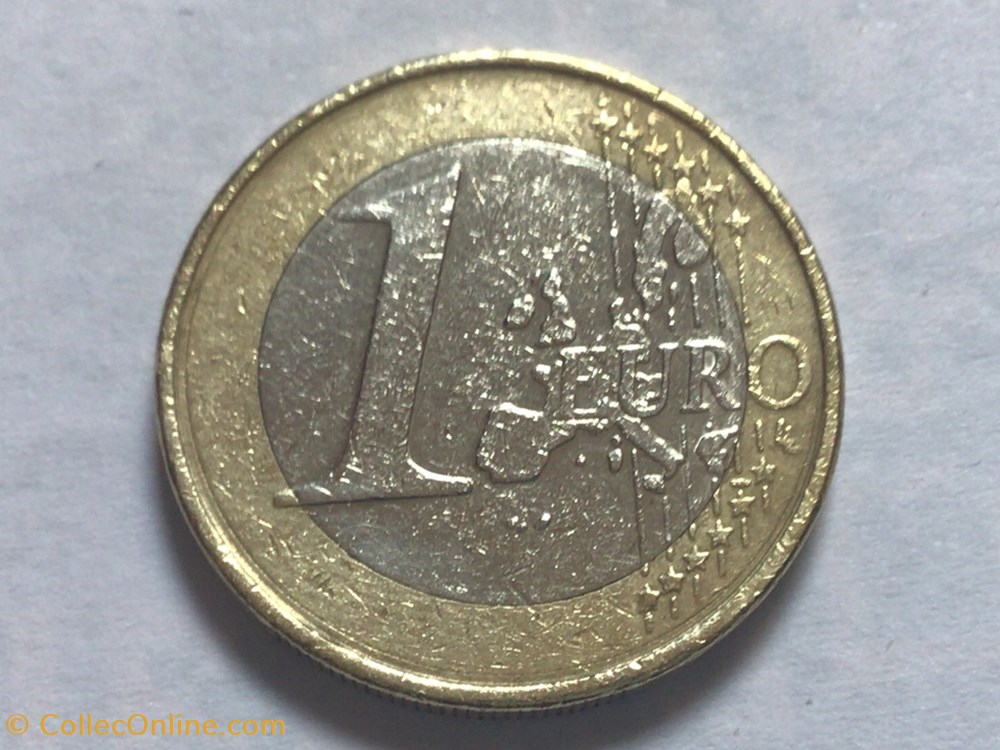 2002 - 1 euro - Autriche - Coins - Euros - Austria - Face value 1 euro