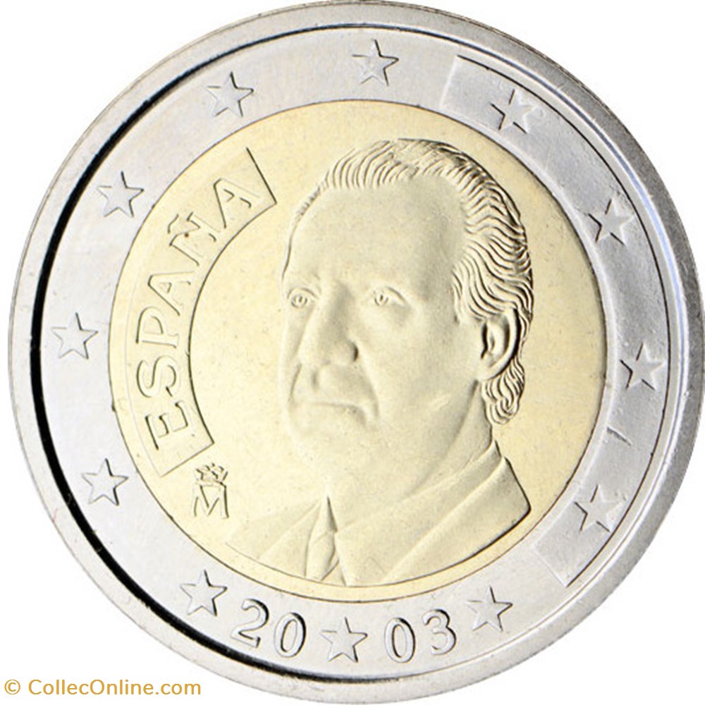 monnaies 2003 2 euros espagne