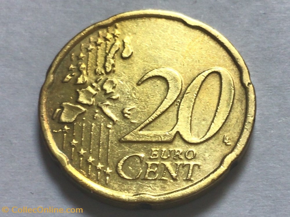 2002 - 20 cent A - Allemagne monnaies euros 2002 20 cent a allemagne