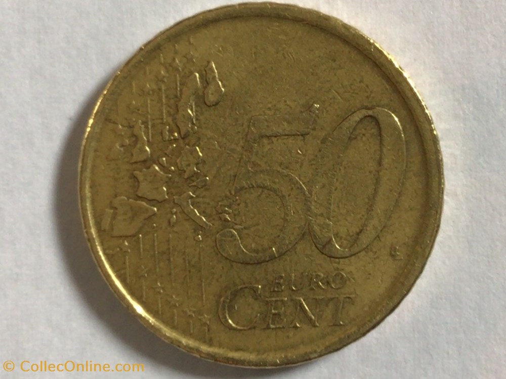 2000 - 50 cents - Espagne monnaies euros 2000 50 cents espagne
