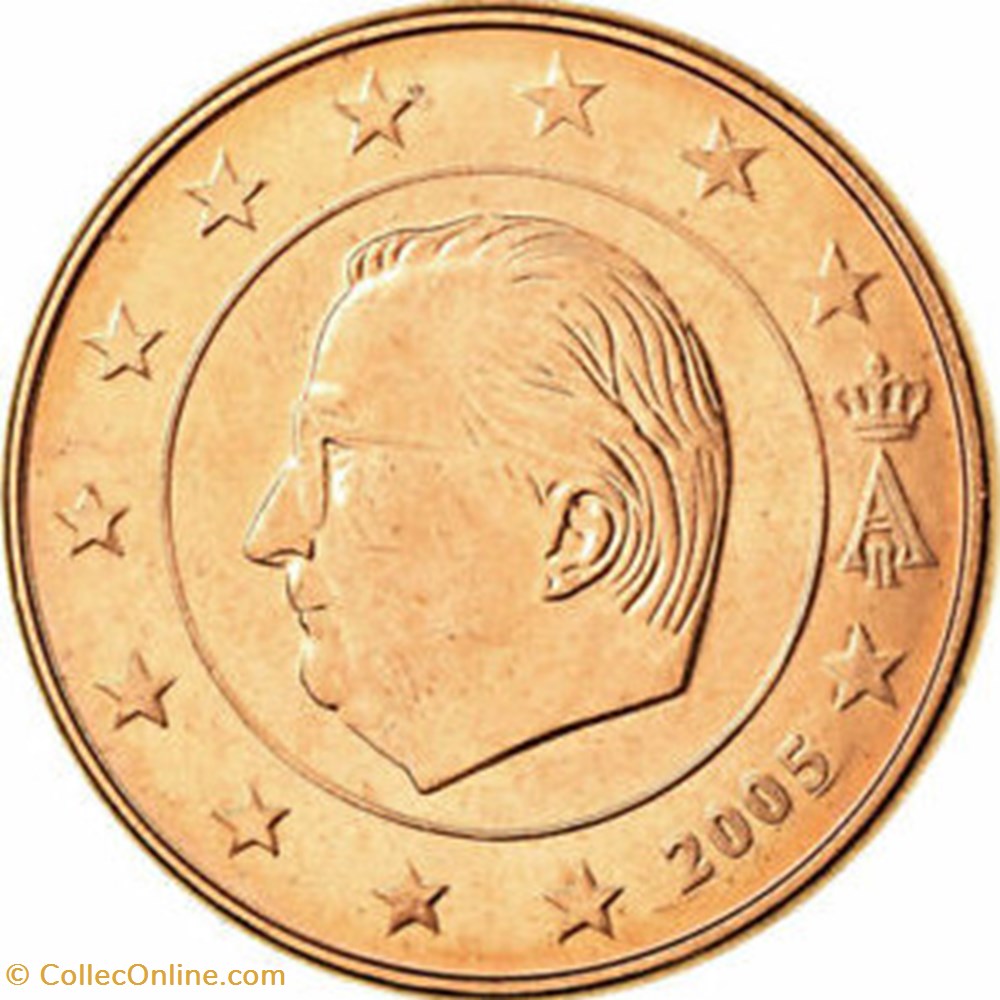 2005- 5 cents - Belgique monnaies euros a 2005 5 cents belgique