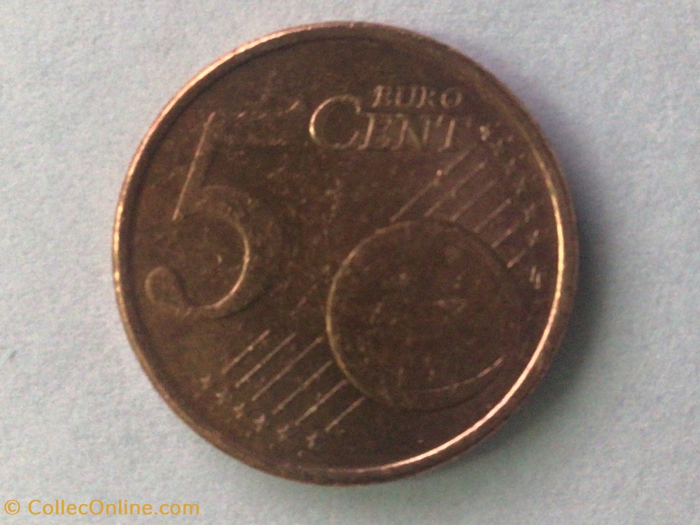 2001 - 5 cent - Finlande monnaies euros 2001 5 cent finlande