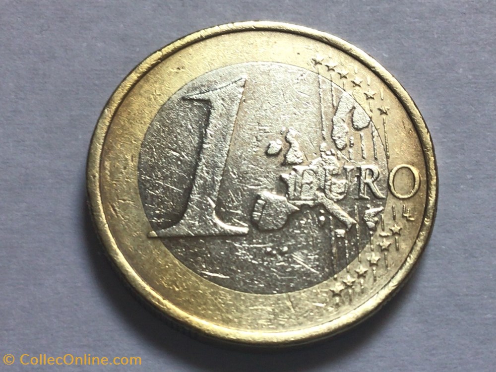 monnaies euros 2002 1 euro a allemagne