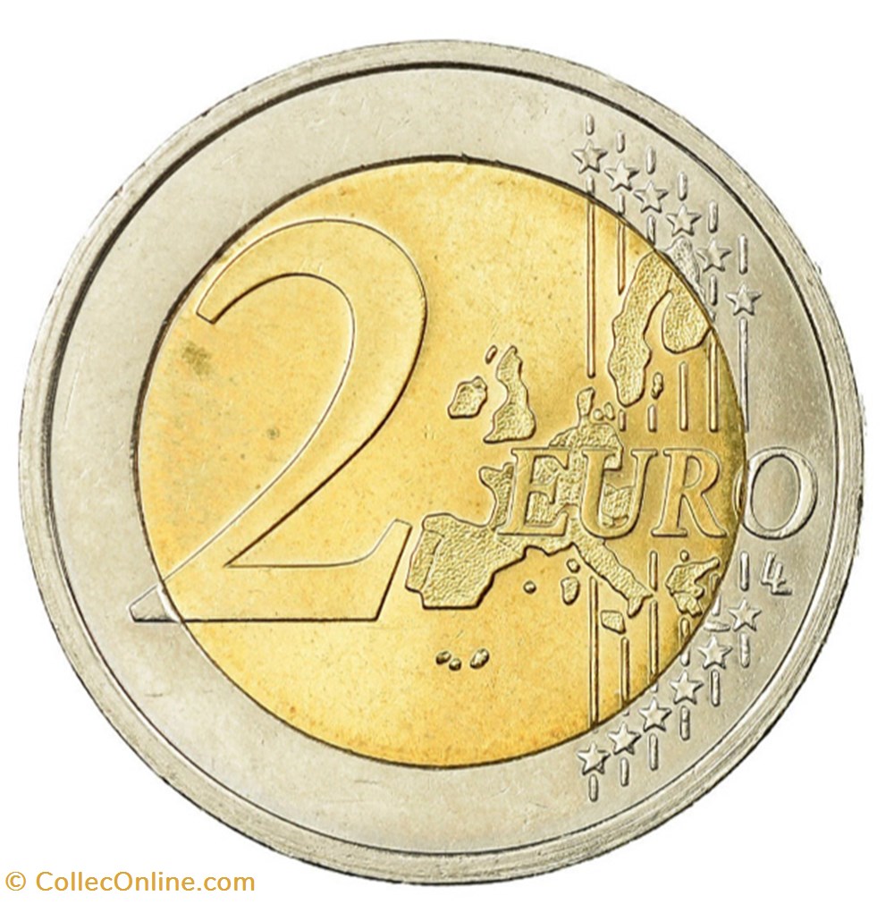 2001 - 2 euros - Espagne - Monnaies - Euros - Belgique - Valeur faciale ...