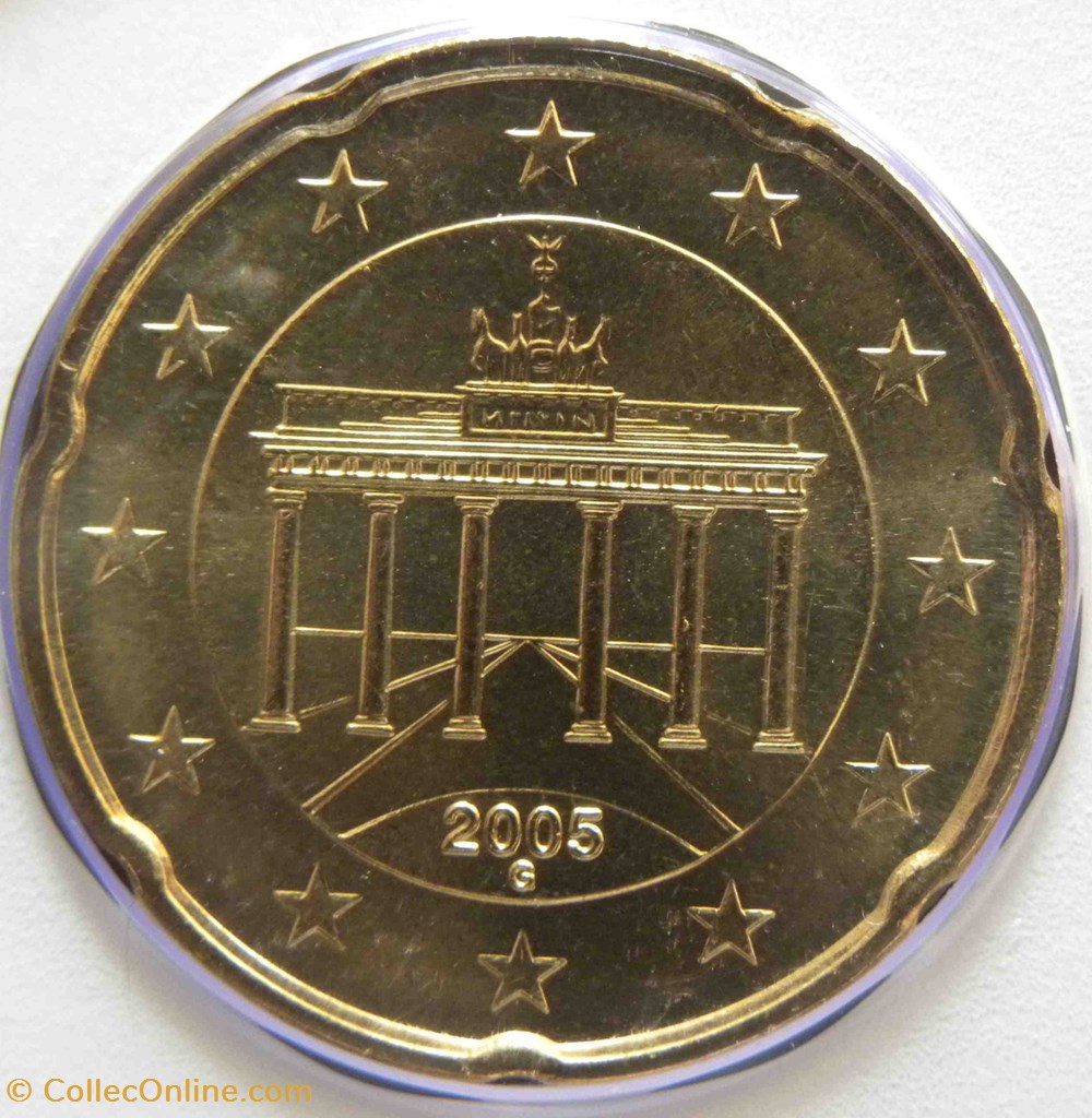 2005 - 50 cents J - Allemagne monnaies euros 2005 50 cents j allemagne