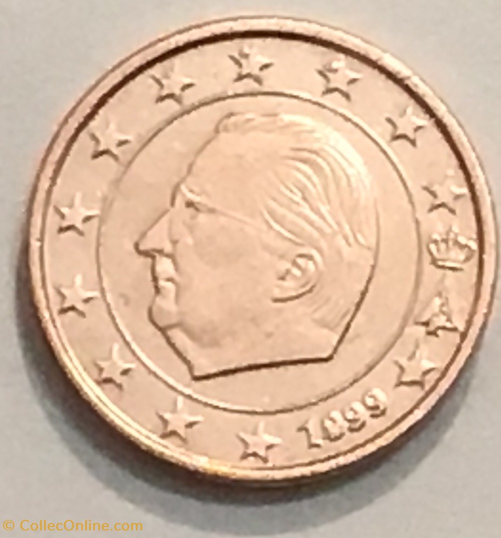 1999 - 1 cent - Belgique monnaies euros a 1999 1 cent belgique