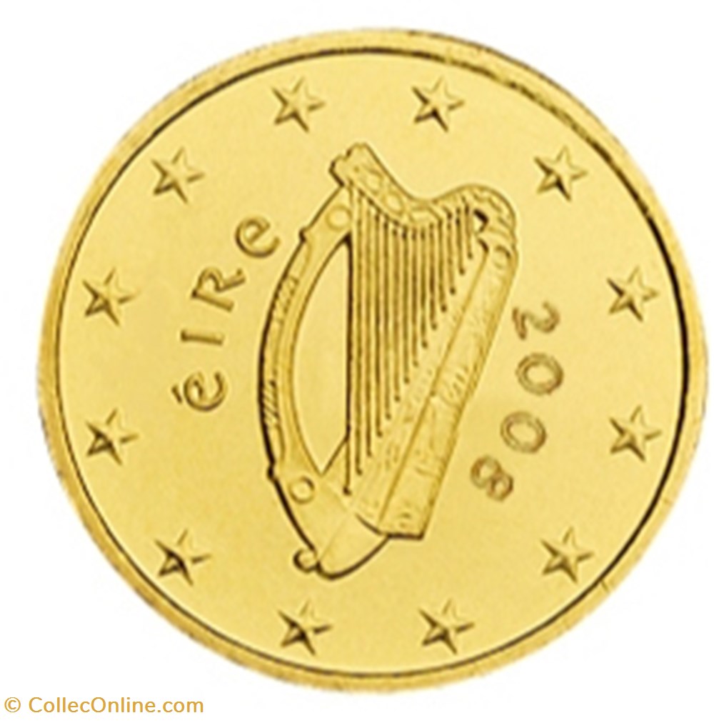 2008 - 10 cent - Irlande monnaies euros 2008 10 cent irlande