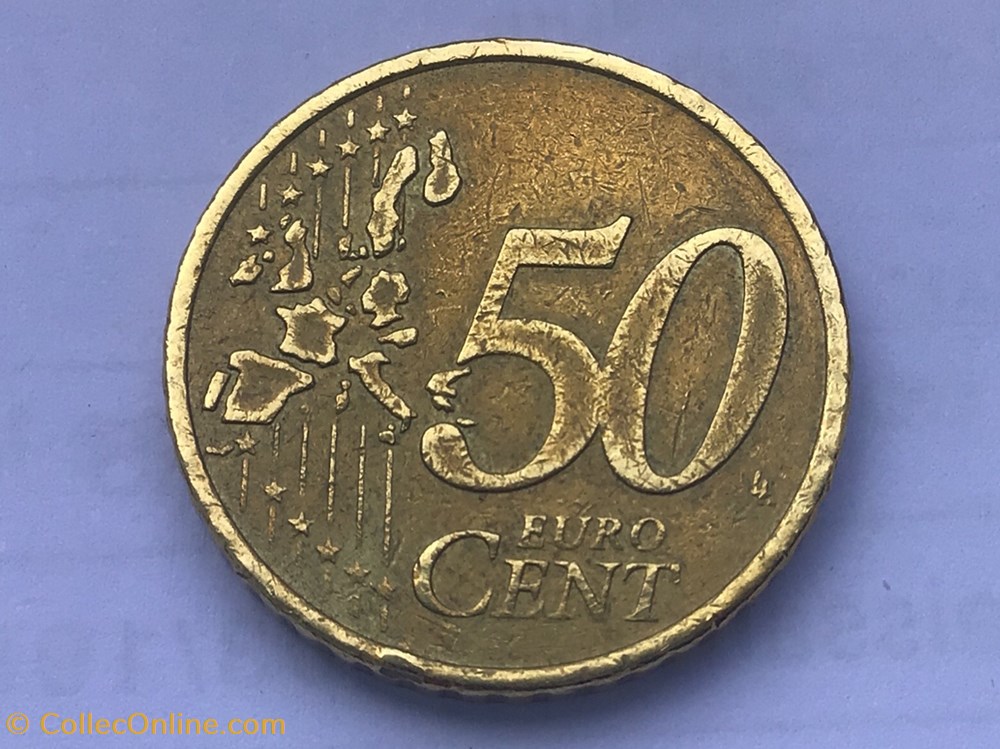 2002 - 50 cents - Irlande monnaies euros 2002 50 cents irlande