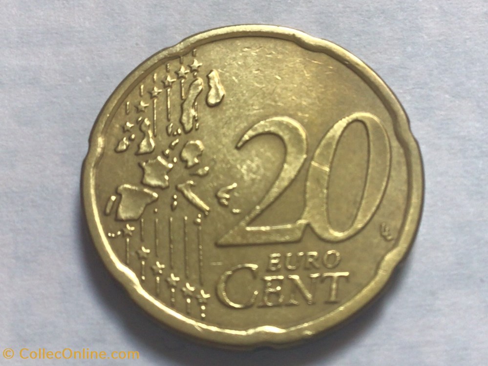 2002 - 20 cents - Autriche monnaies euros 2002 20 cents autriche