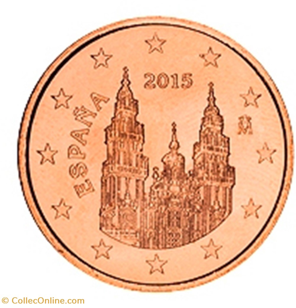 2015 - 1 cent - Espagne monnaies euros 2015 1 cent espagne