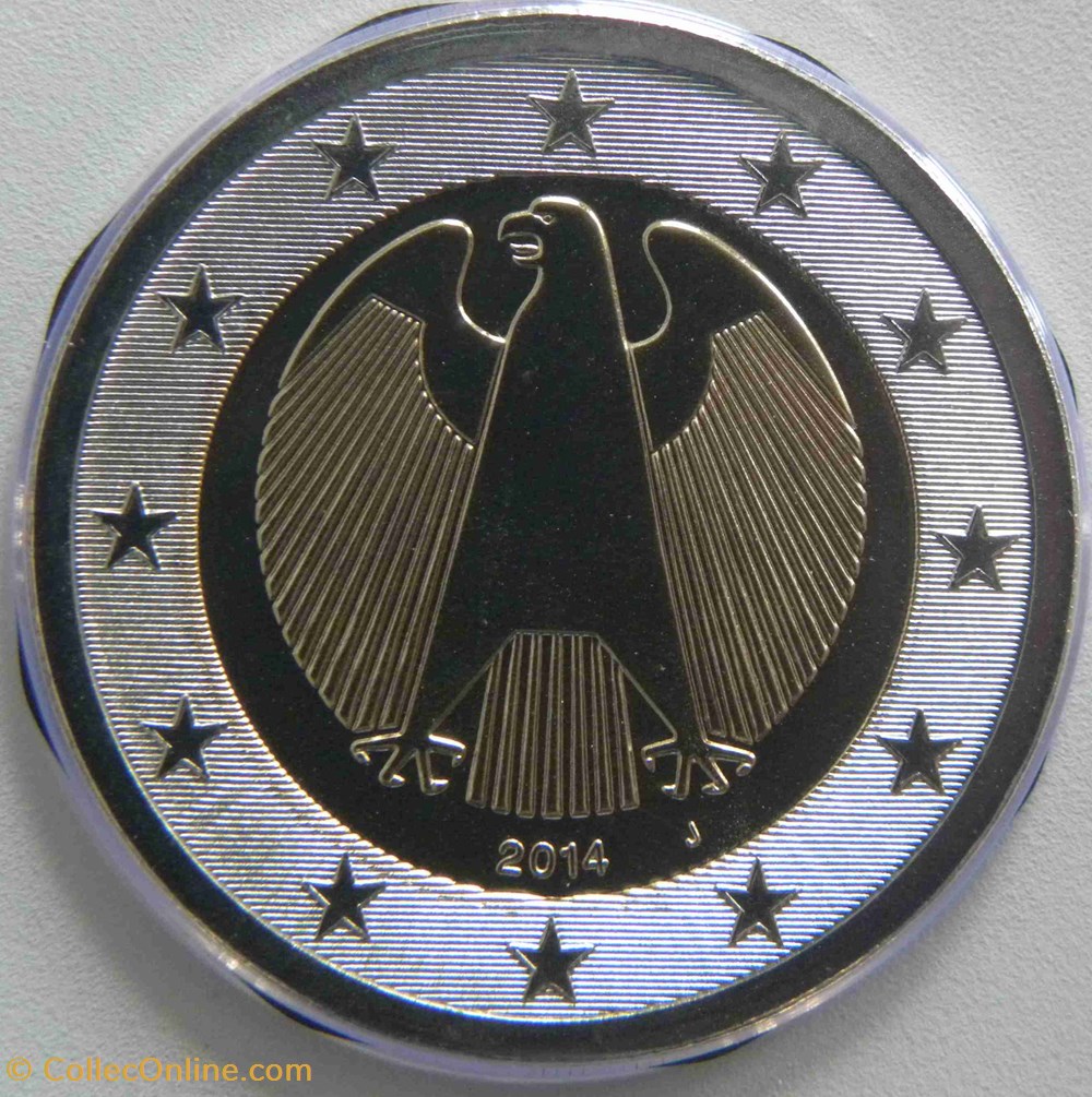 2014 - 2 euros A - Allemagne monnaies 2014 2 euros a allemagne