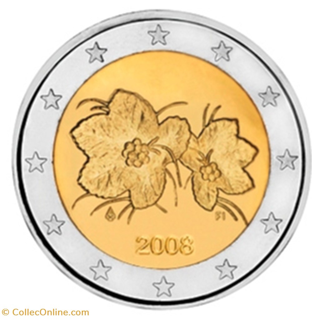 monnaies 2008 2 euros finlande