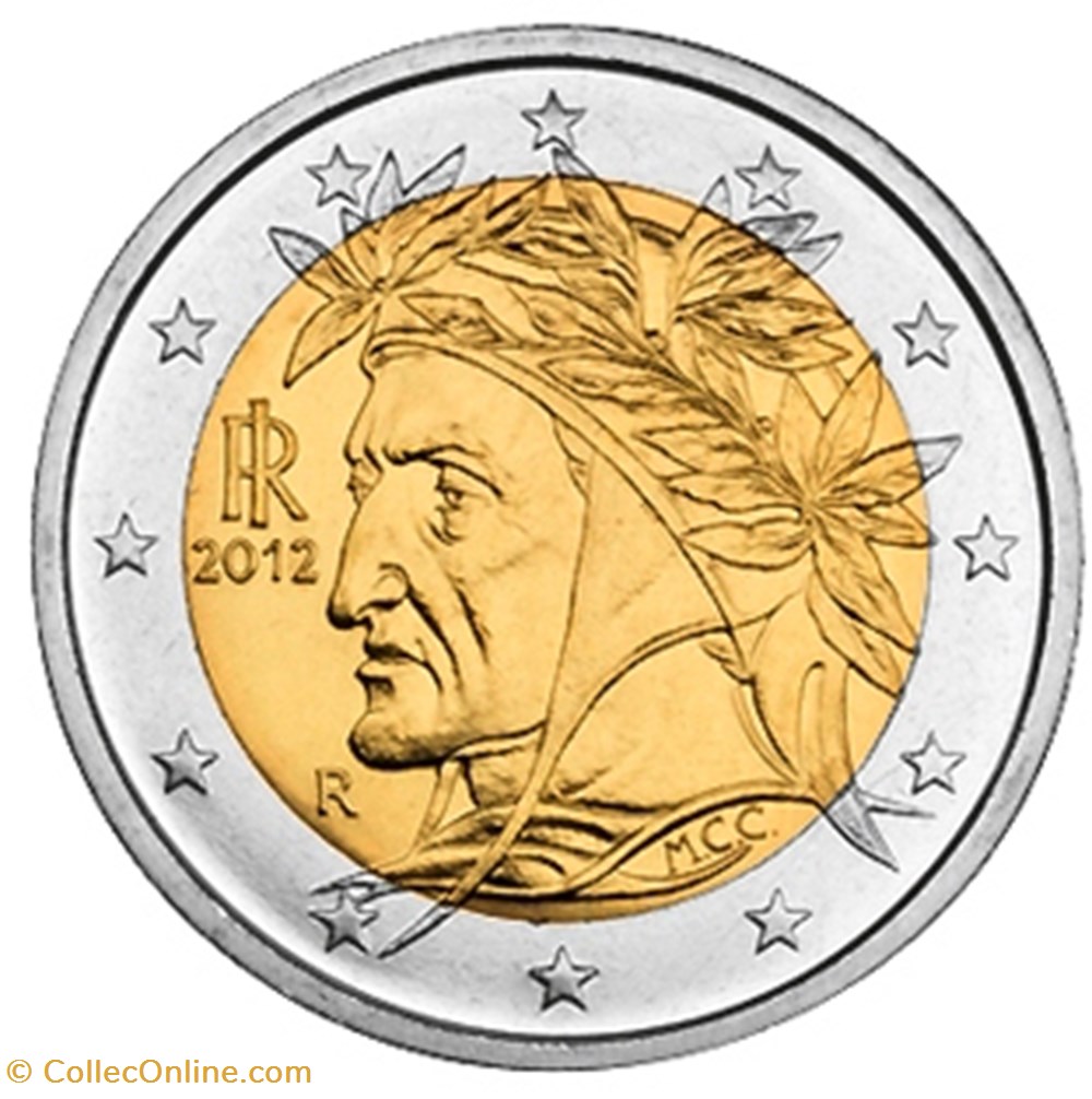 monnaies 2012 2 euros italie