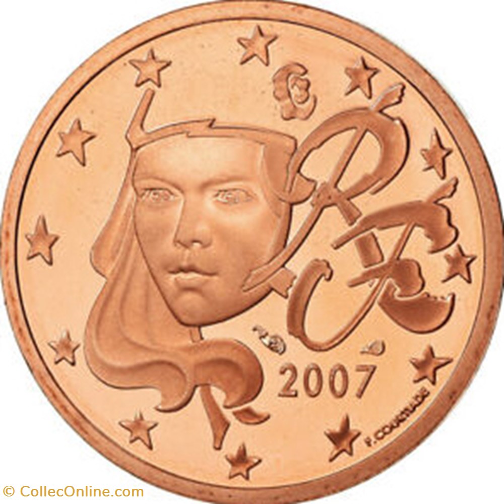 2007 - 5 cent - France monnaies euros 2007 5 cent france