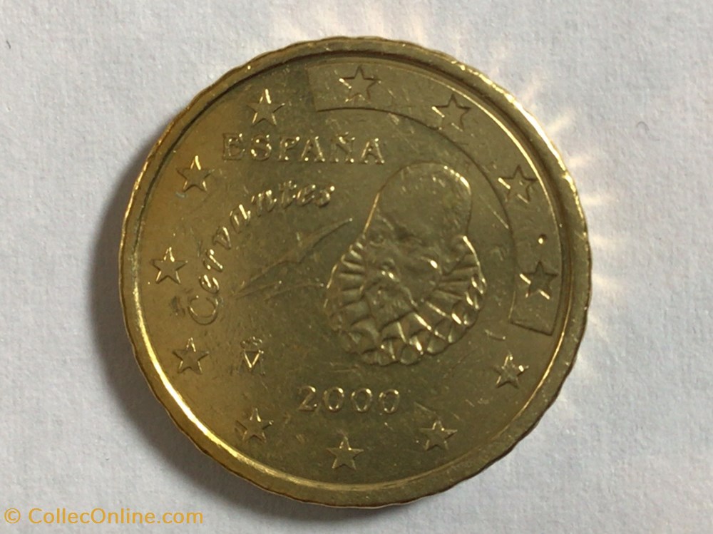 monnaies euros belgique 2000 10 cent espagne