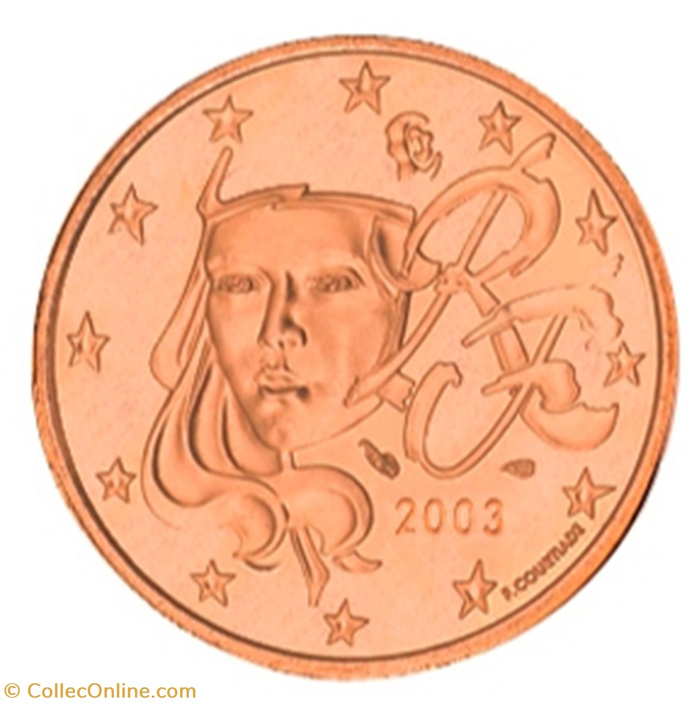monnaies euros 2003 5 cent france