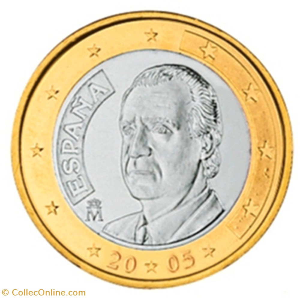 2005 - 1 euro - Espagne monnaies euros 2005 1 euro espagne