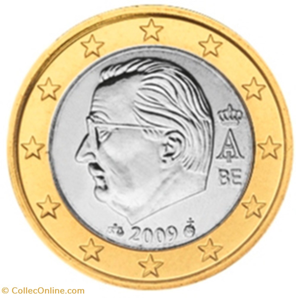 2009 - 1 euro - Belgique monnaies euros a 2009 1 euro belgique