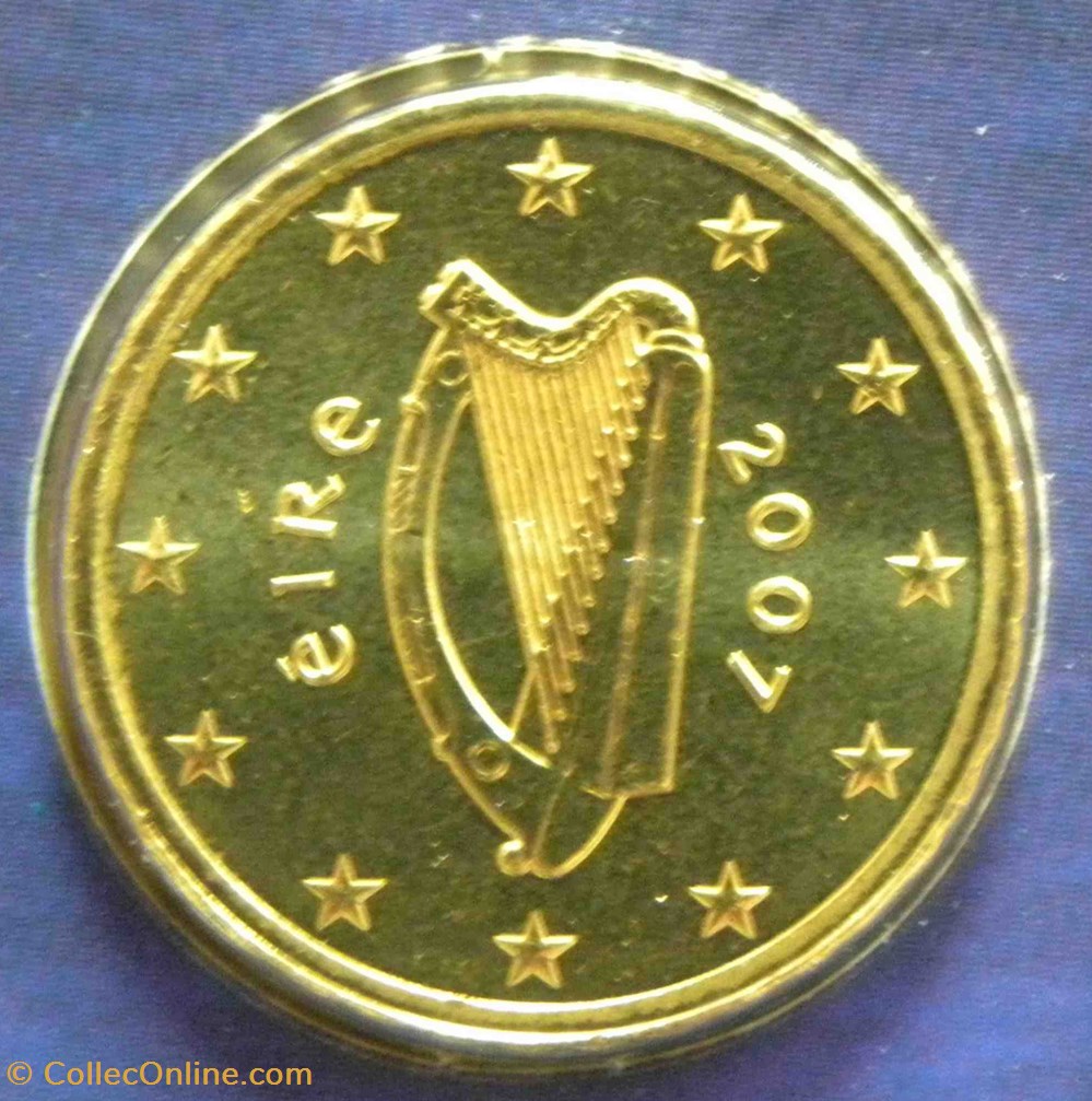 monnaies euros 2007 10 cent irlande